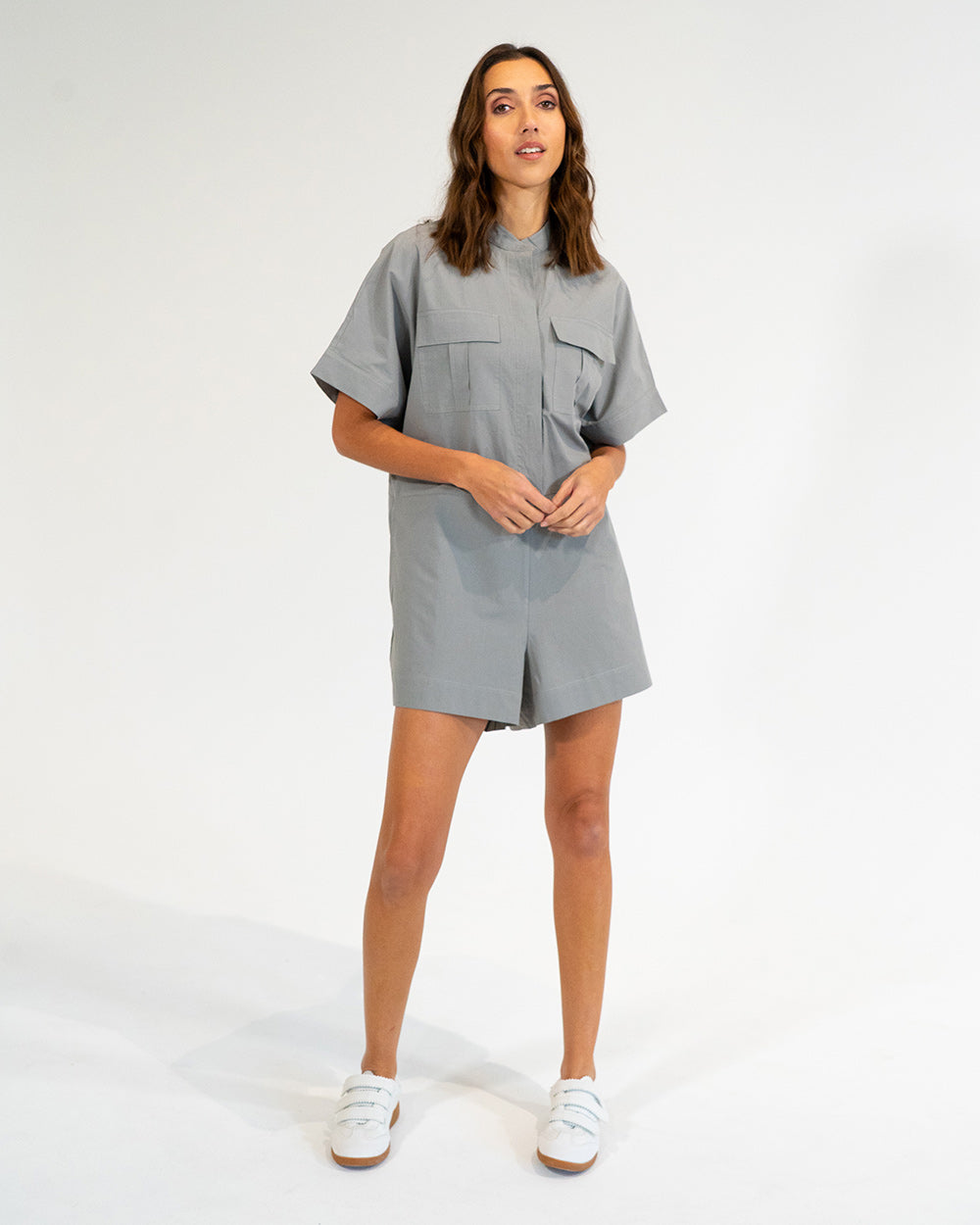 Verona Playsuit - Khaki