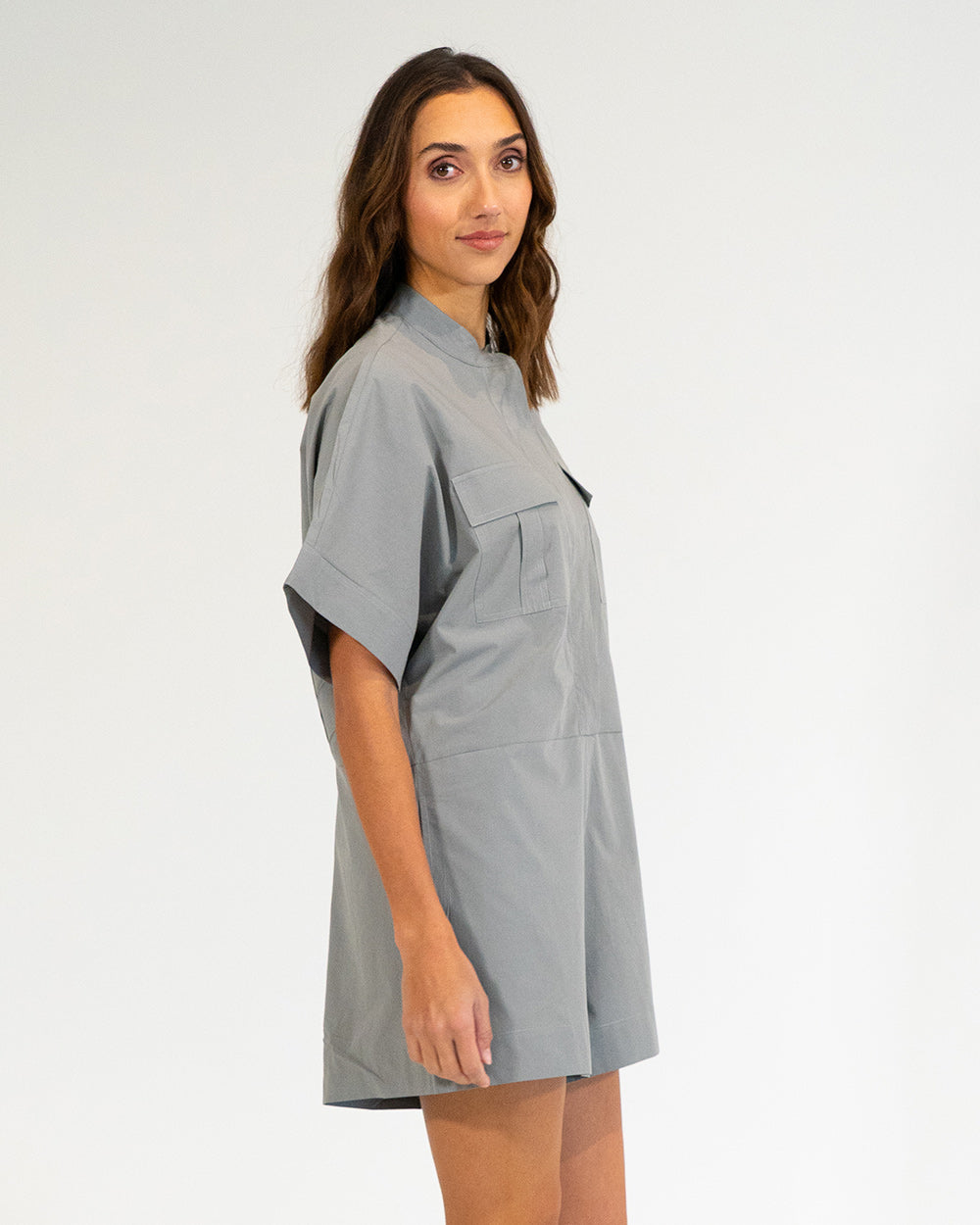 Verona Playsuit - Khaki
