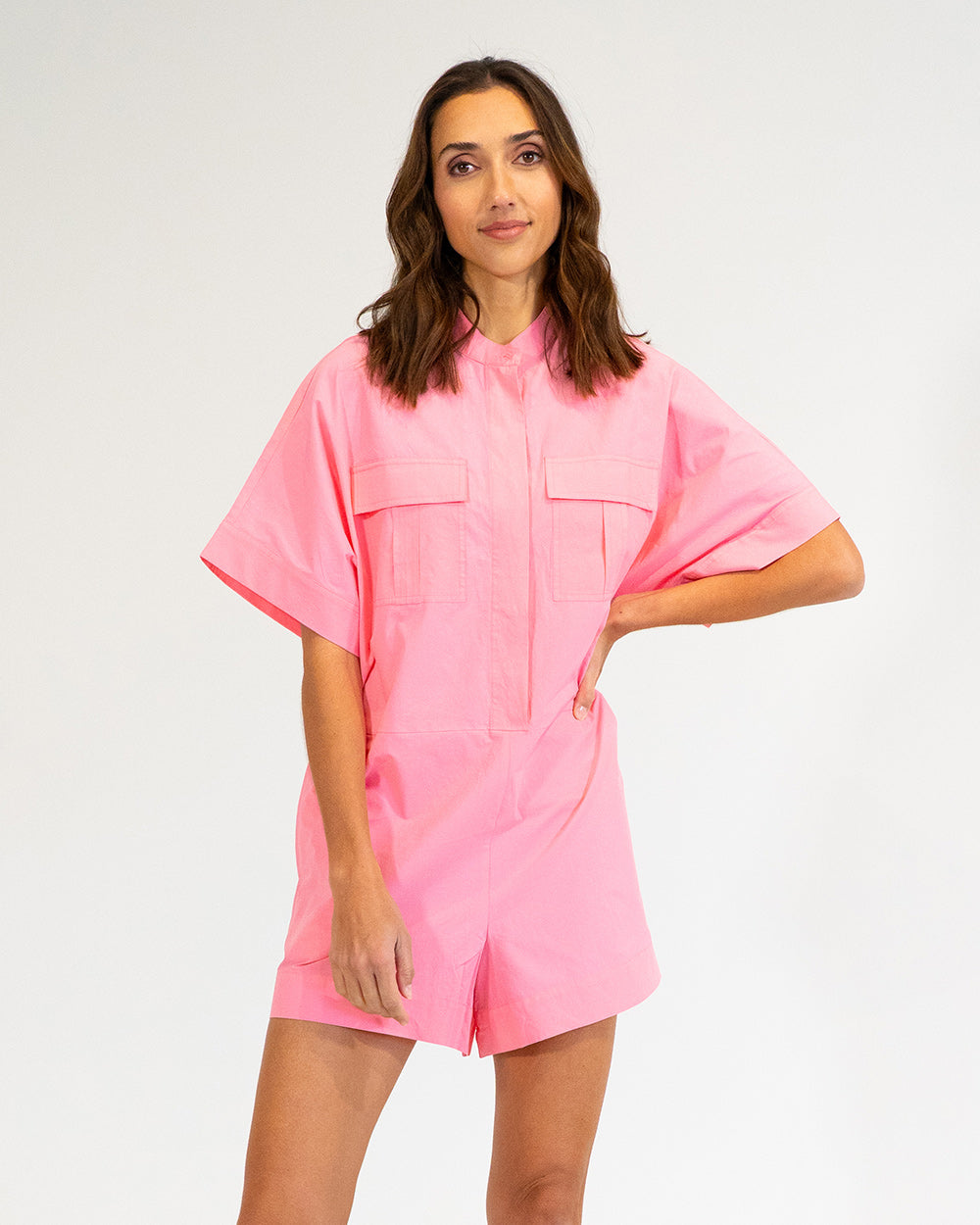 Verona Playsuit - Pink