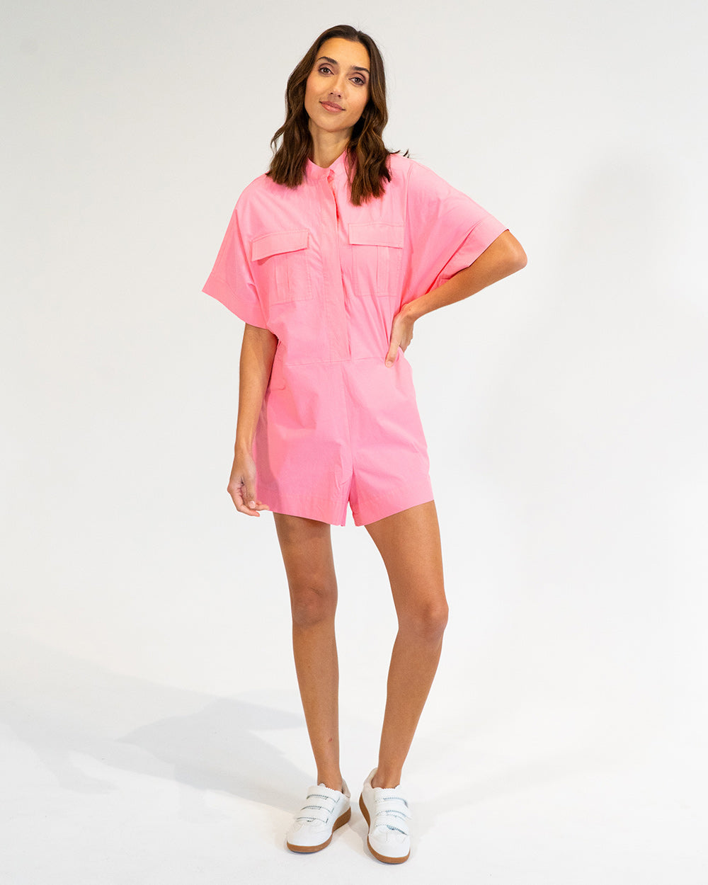 Verona Playsuit - Pink