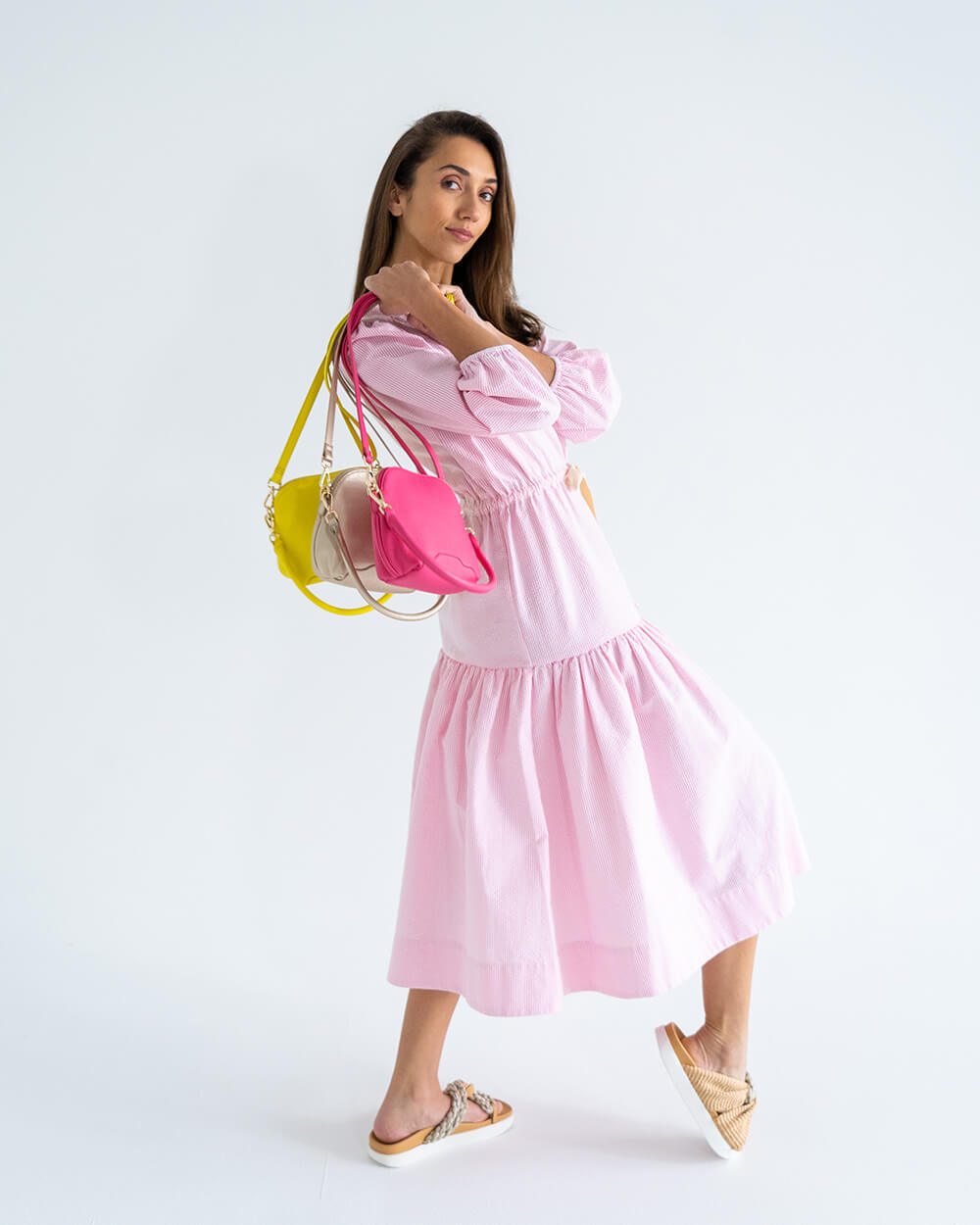 Vigo Crossbody - Fuchsia
