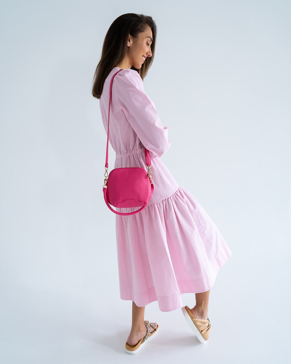 Vigo Crossbody - Fuchsia