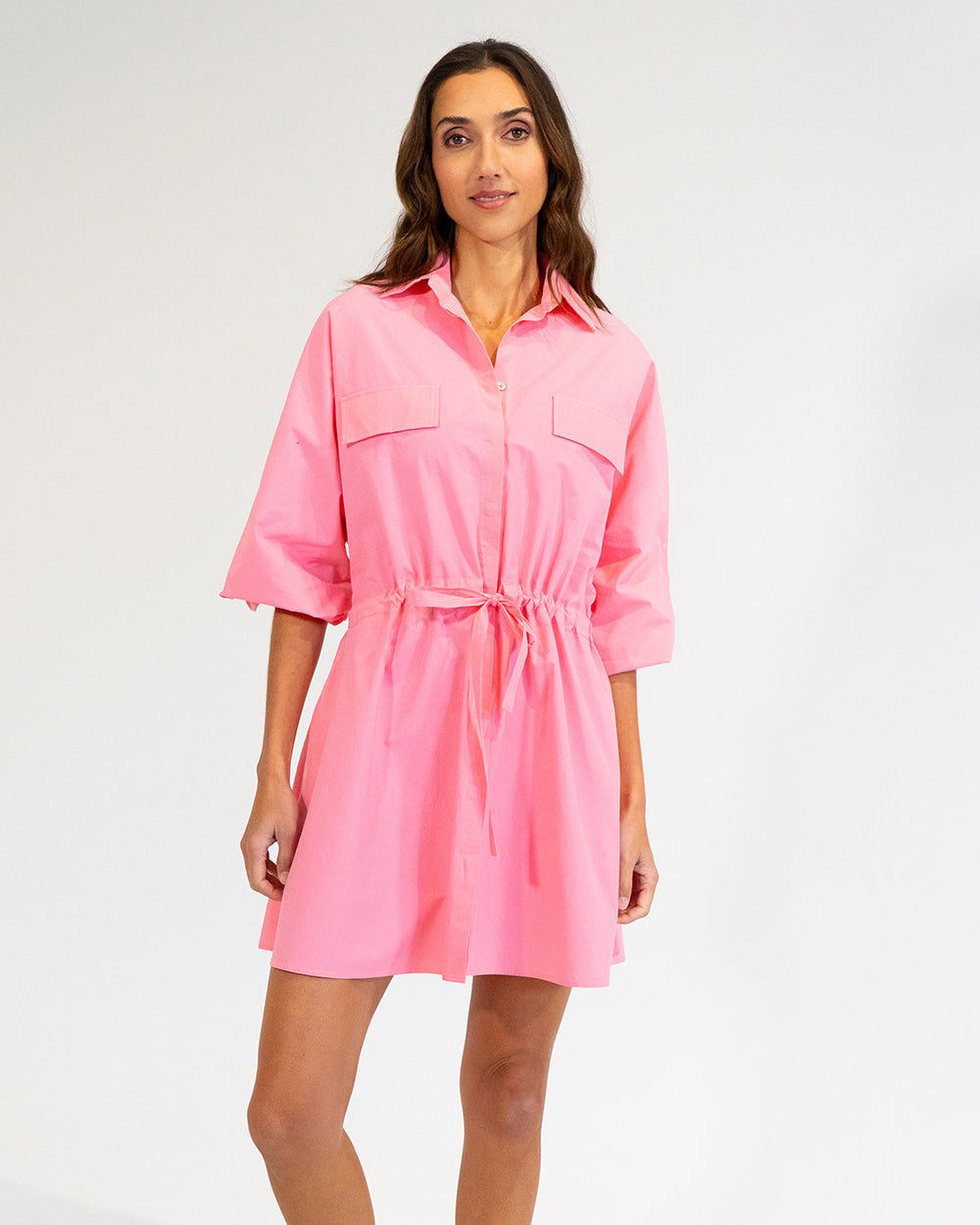 Virginia Mini Dress - Pink