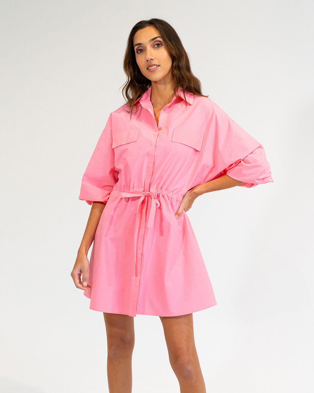 Virginia Mini Dress - Pink