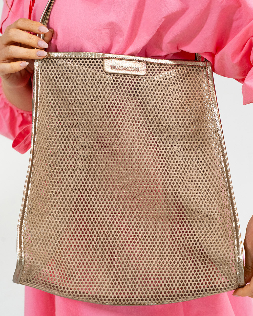 Zanzibar Bag - Taupe Mesh