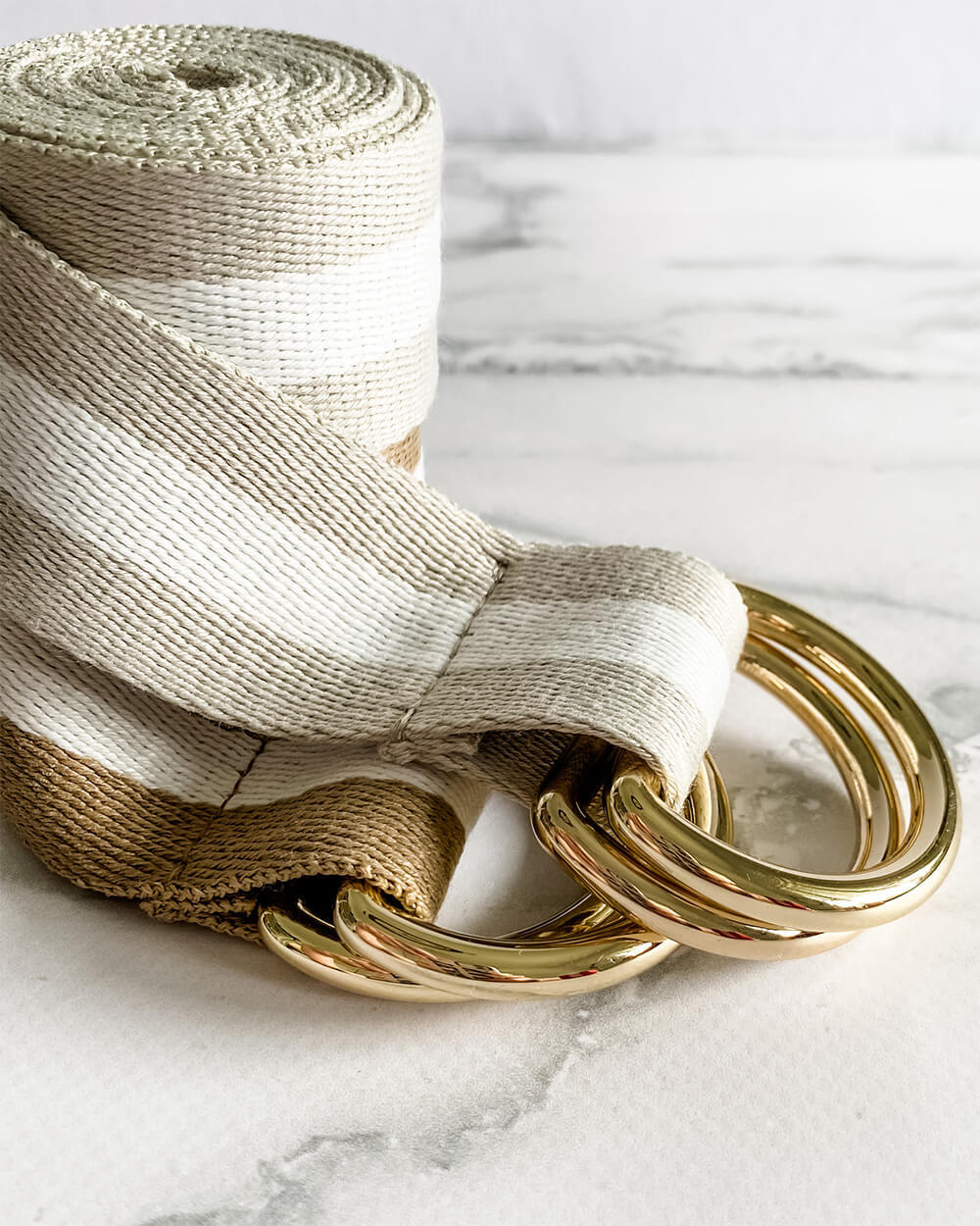 EK Belt - Grey Stripe