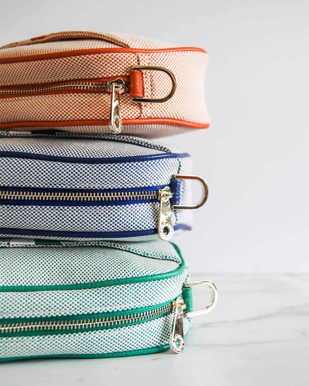 Brooklyn Camera Bag - Green & Canvas