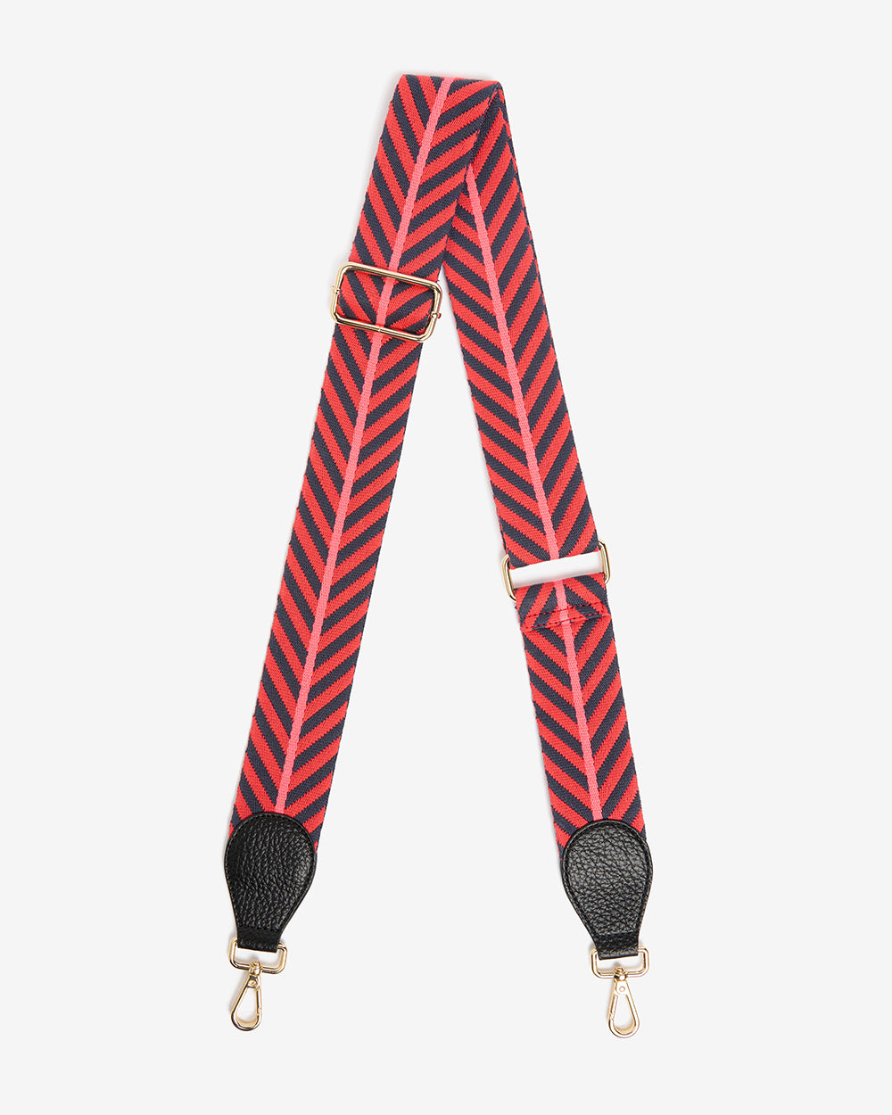 Accent Strap - Red/Navy with Black Tab