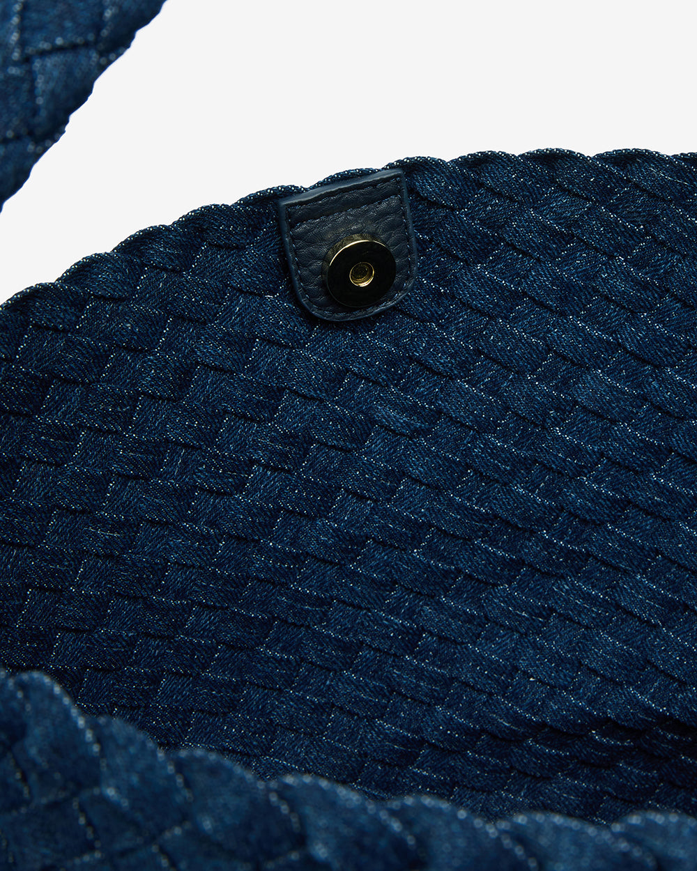 Arcadia Tote - Dark Denim Plait