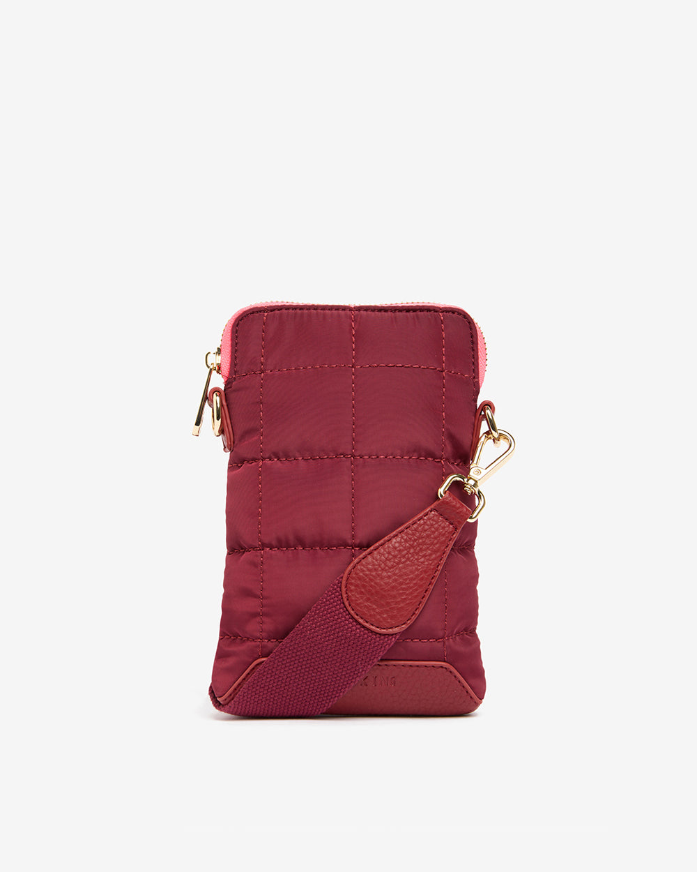 Baker Phone Bag - Burgundy