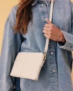 Bowery Crossbody - Chalk