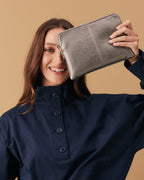 Bowery Crossbody - Pewter