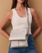 Bowery Crossbody - Silver
