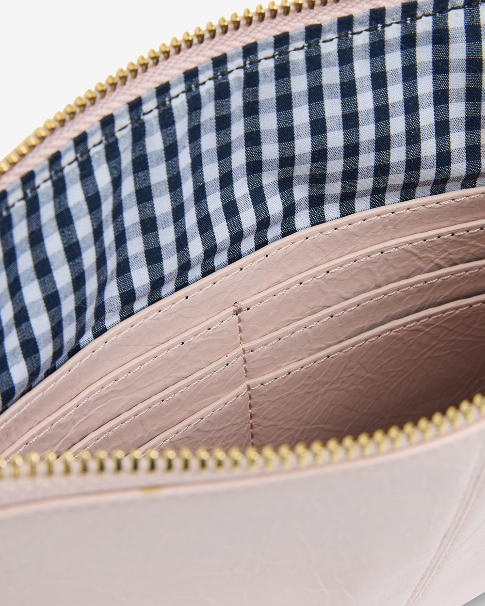 Bowery Wallet - Blush Crinkle