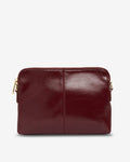 Bowery Crossbody - Burgundy Crinkle