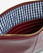 Bowery Crossbody - Burgundy Crinkle