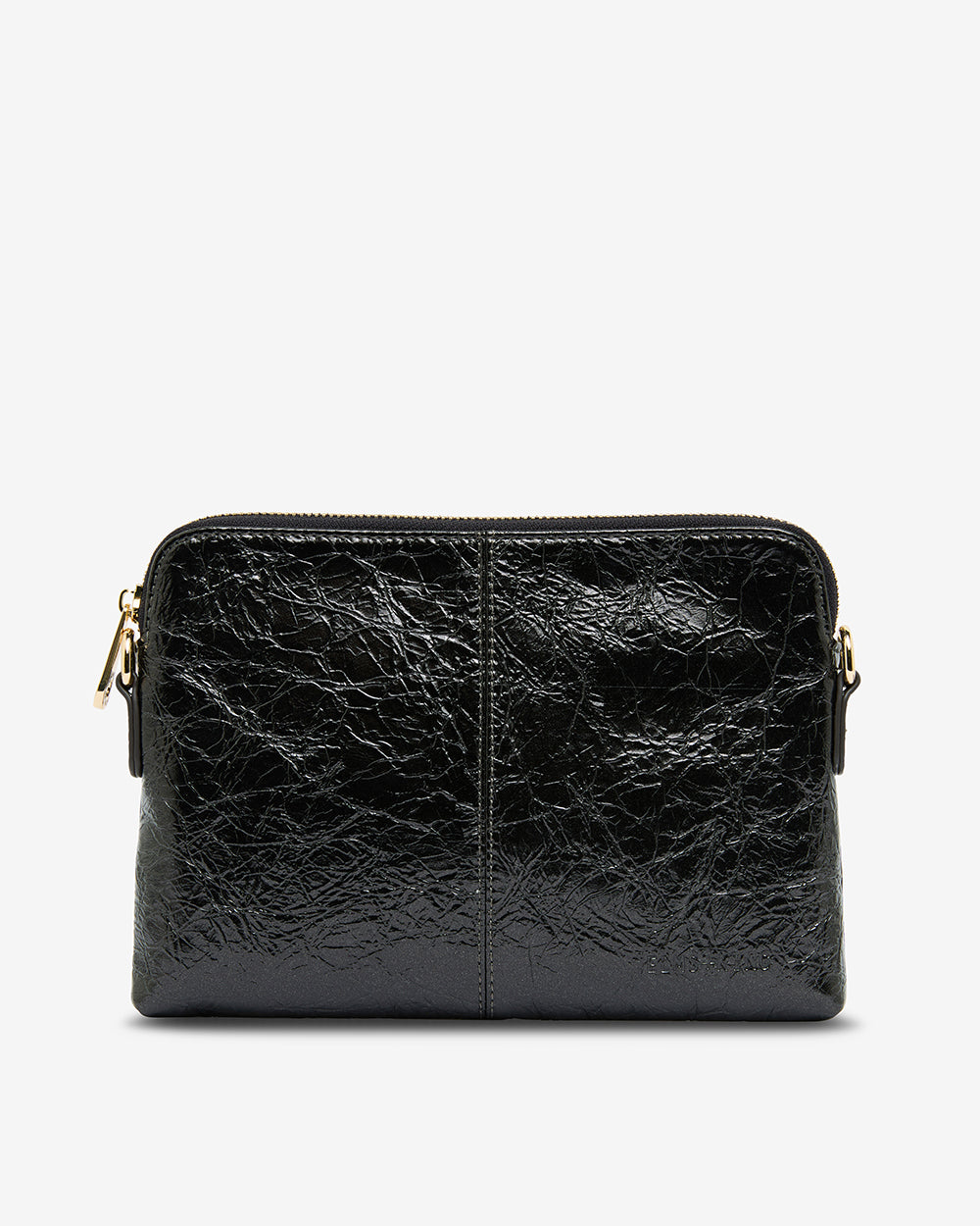 Bowery Crossbody - Charcoal Crinkle