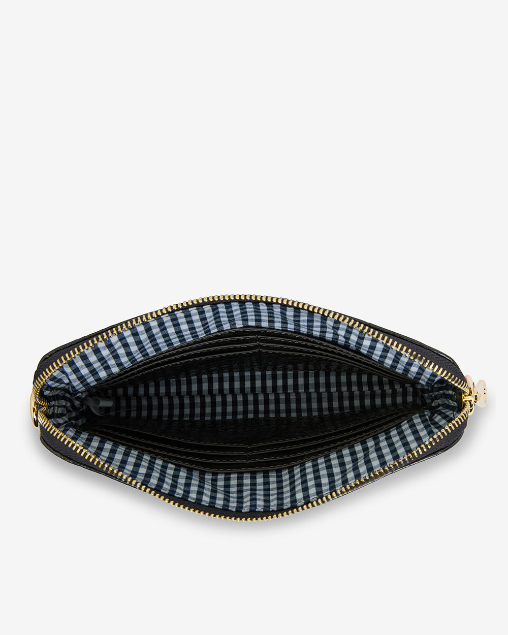 Bowery Crossbody - Charcoal Crinkle