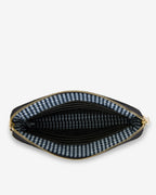 Bowery Crossbody - Charcoal Crinkle