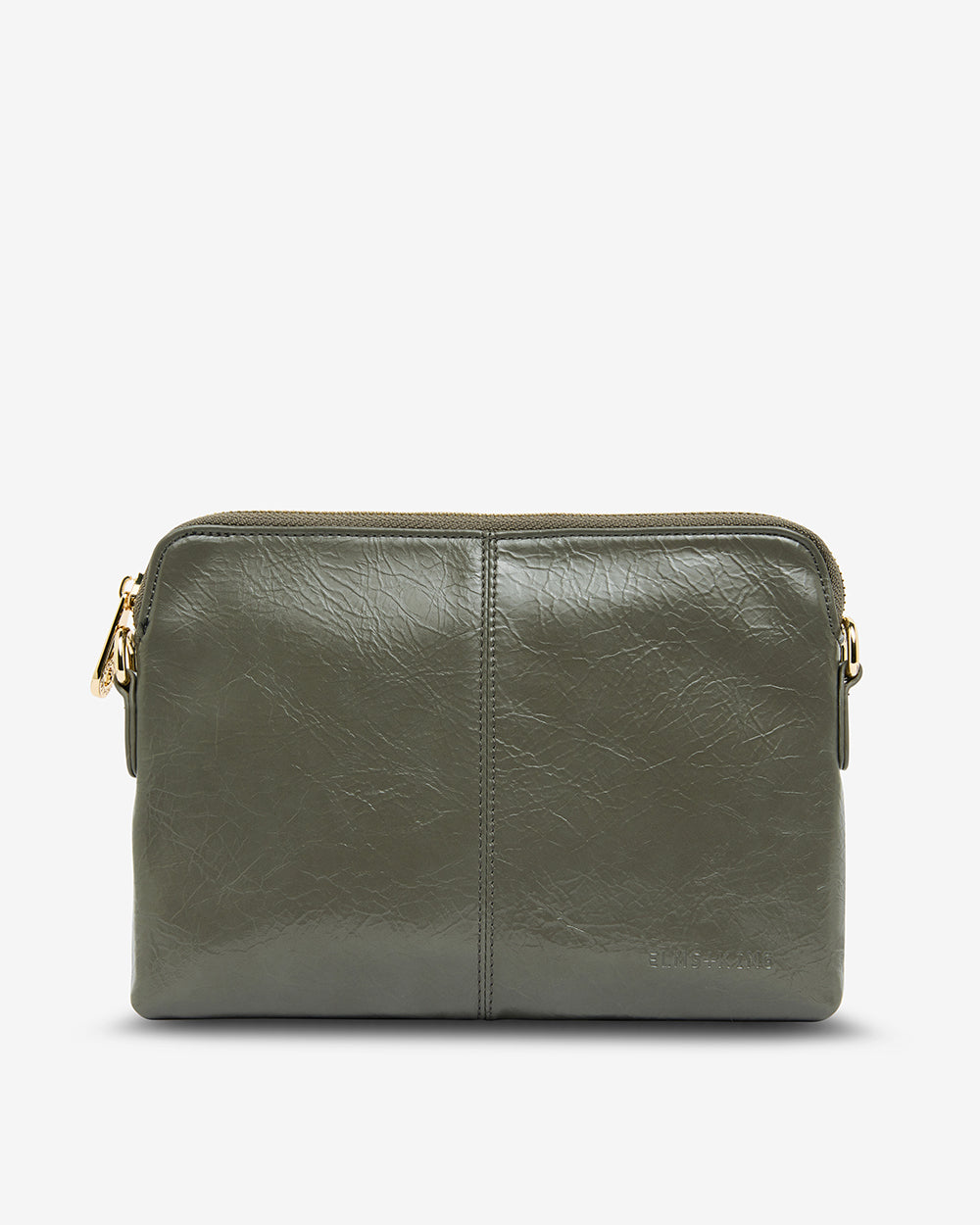 Bowery Crossbody - Khaki Crinkle