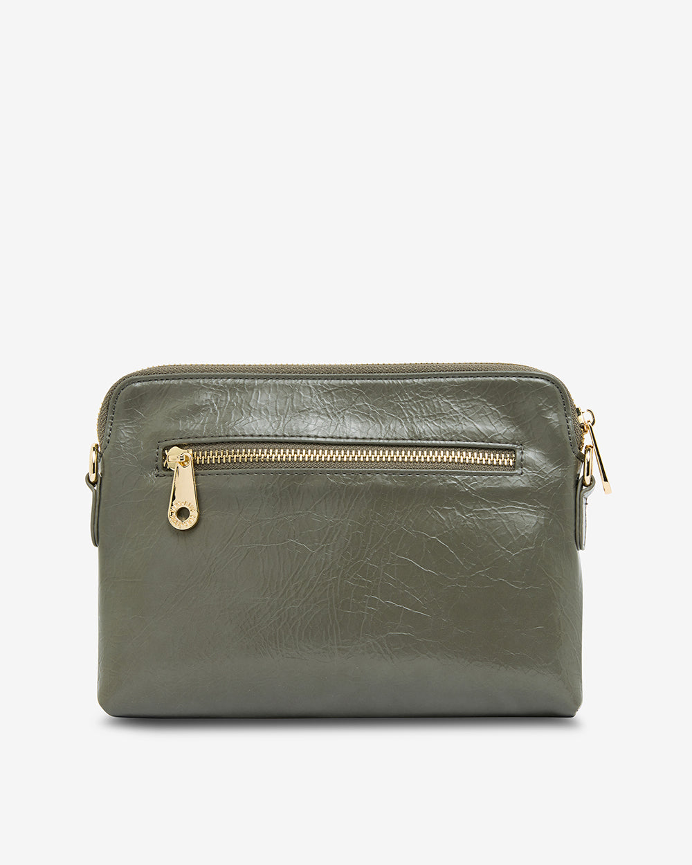 Bowery Crossbody - Khaki Crinkle