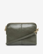 Bowery Crossbody - Khaki Crinkle