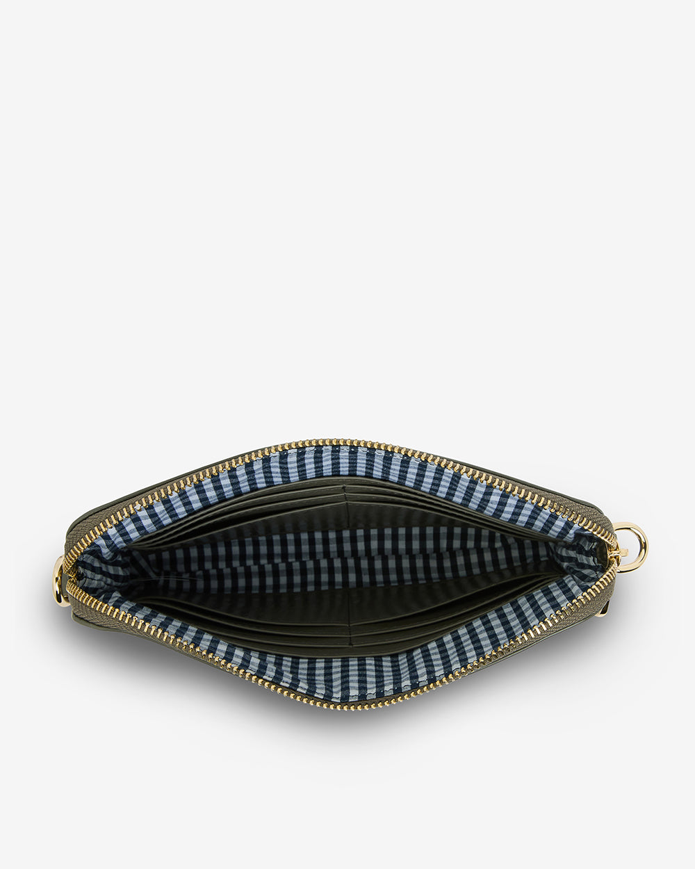 Bowery Crossbody - Khaki Crinkle