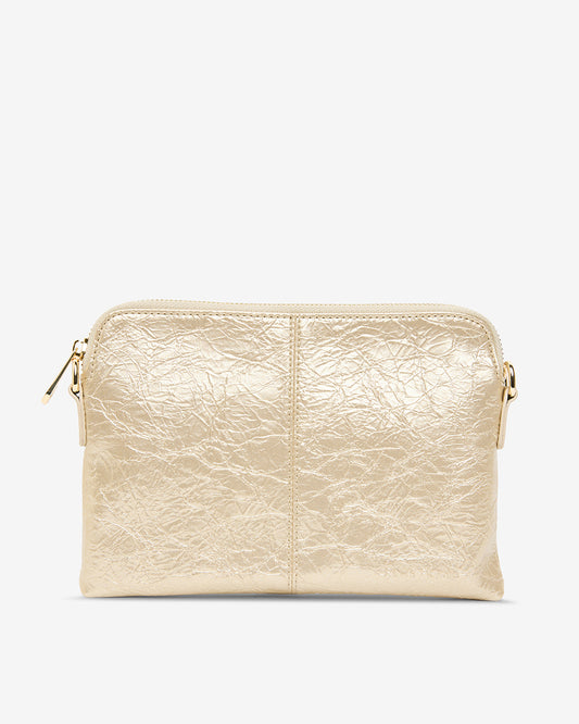 Bowery Wallet - Light Gold Crinkle