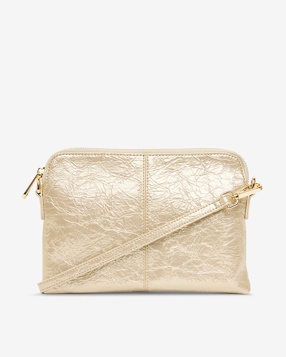 Bowery Wallet - Light Gold Crinkle