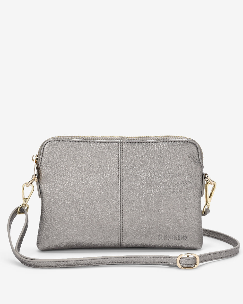 Bowery Crossbody - Pewter