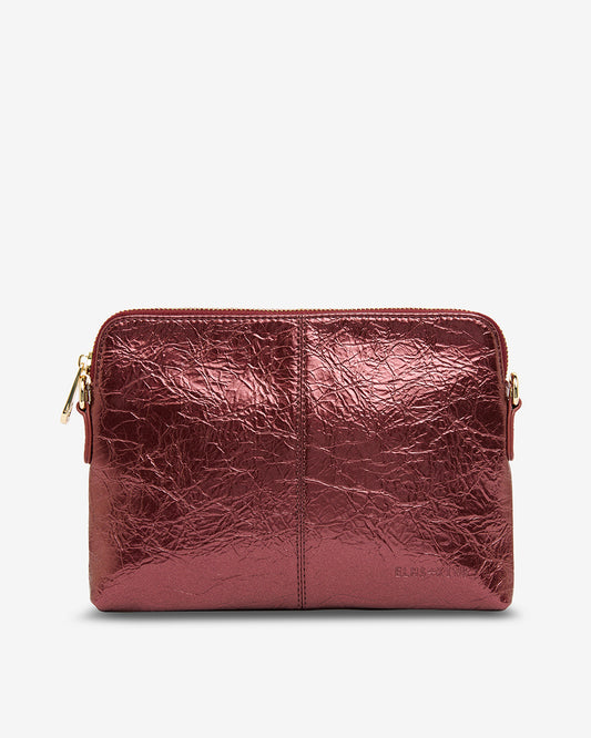 Bowery Wallet - Plum Crinkle