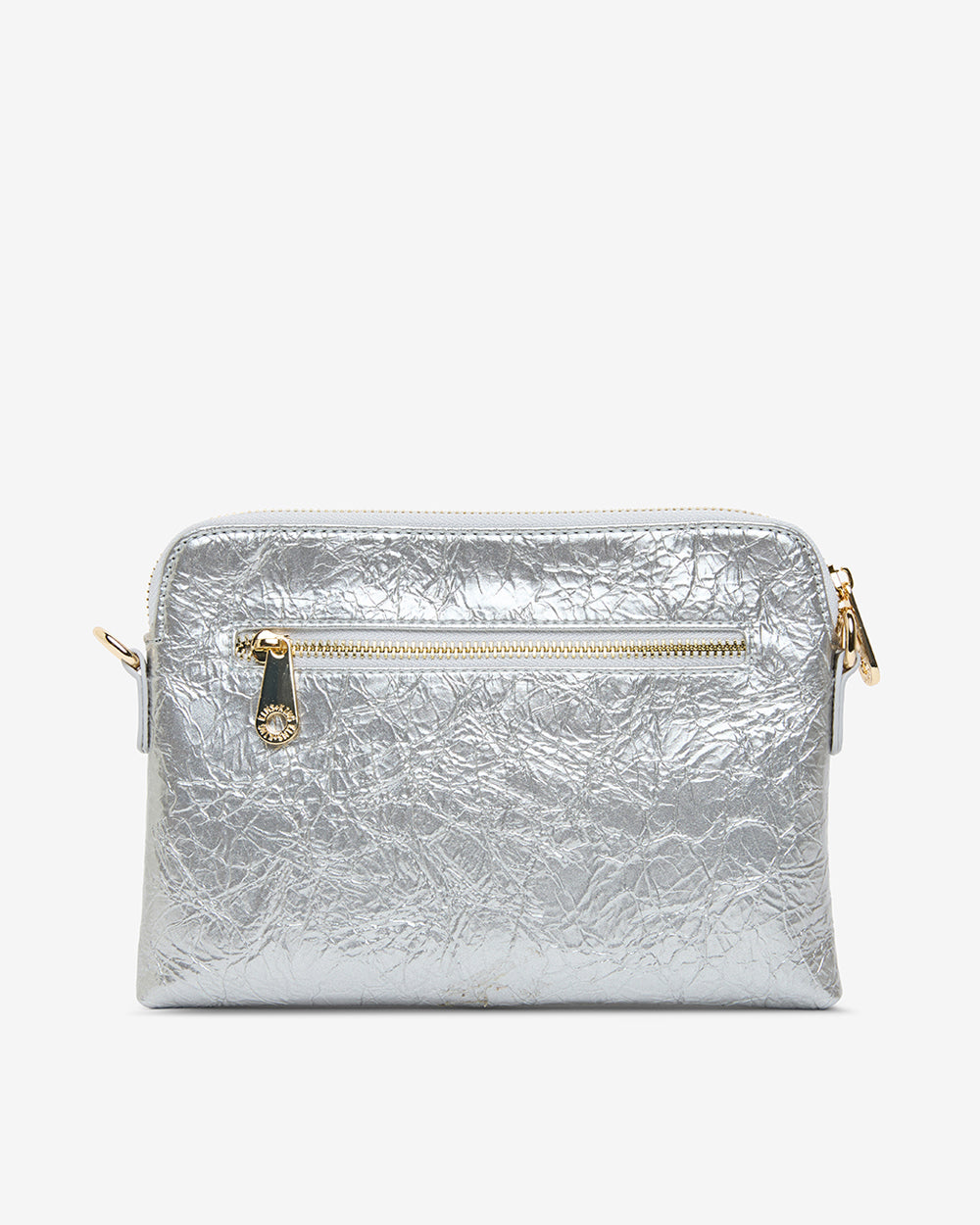 Bowery Crossbody - Silver Crinkle