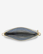Bowery Crossbody - Silver Crinkle