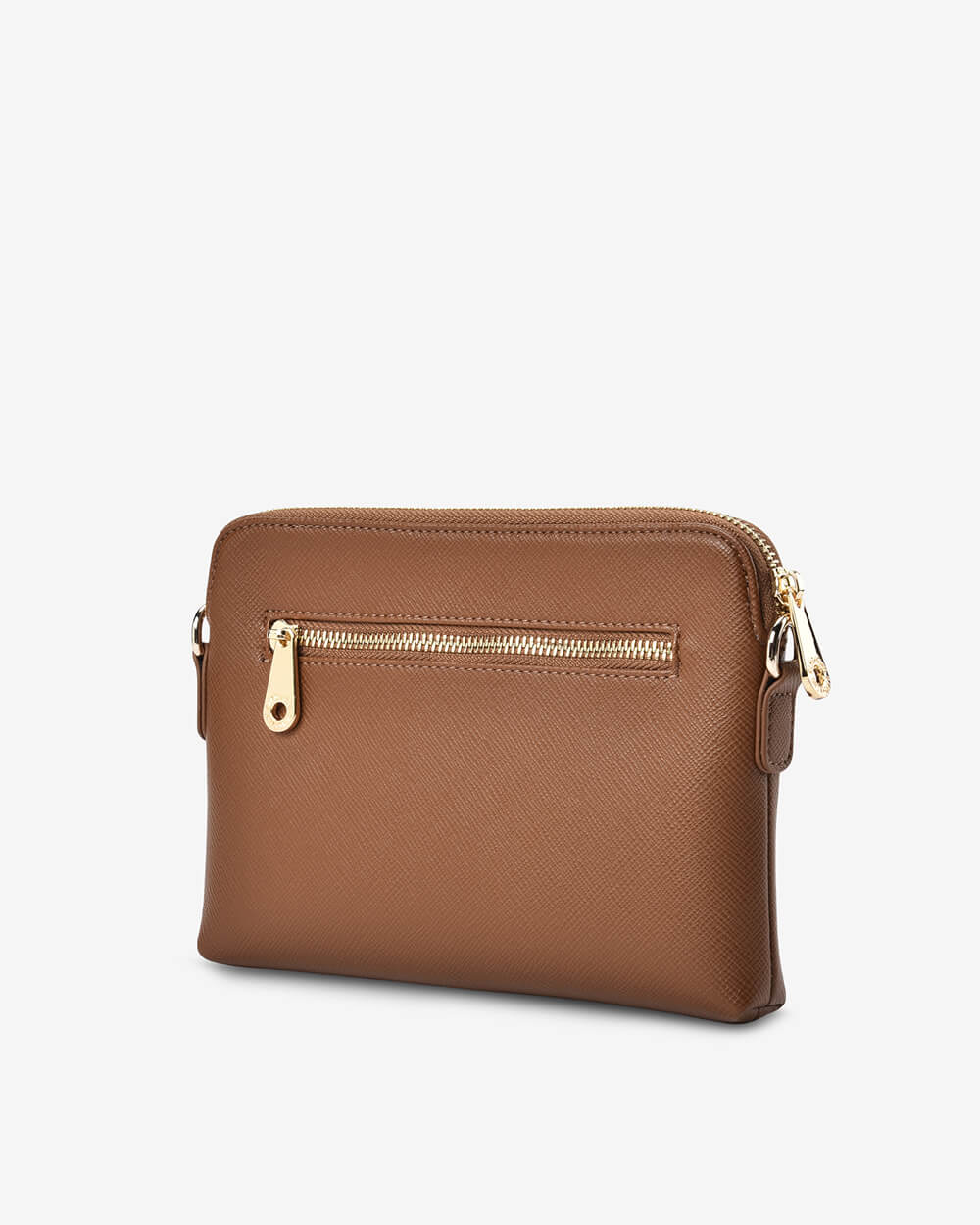 Bowery Crossbody - Tan Saffiano