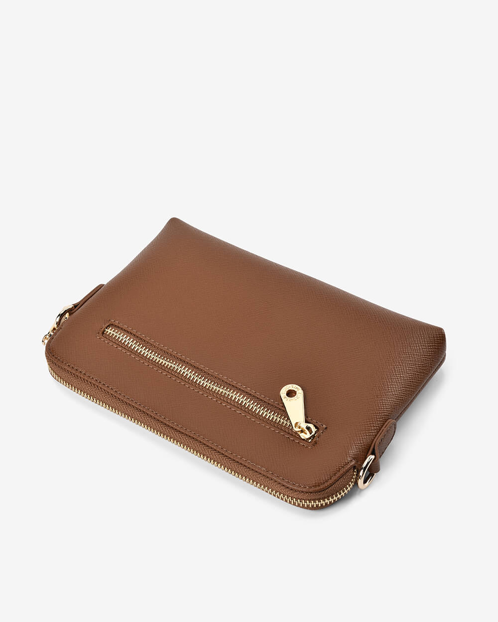Bowery Crossbody - Tan Saffiano