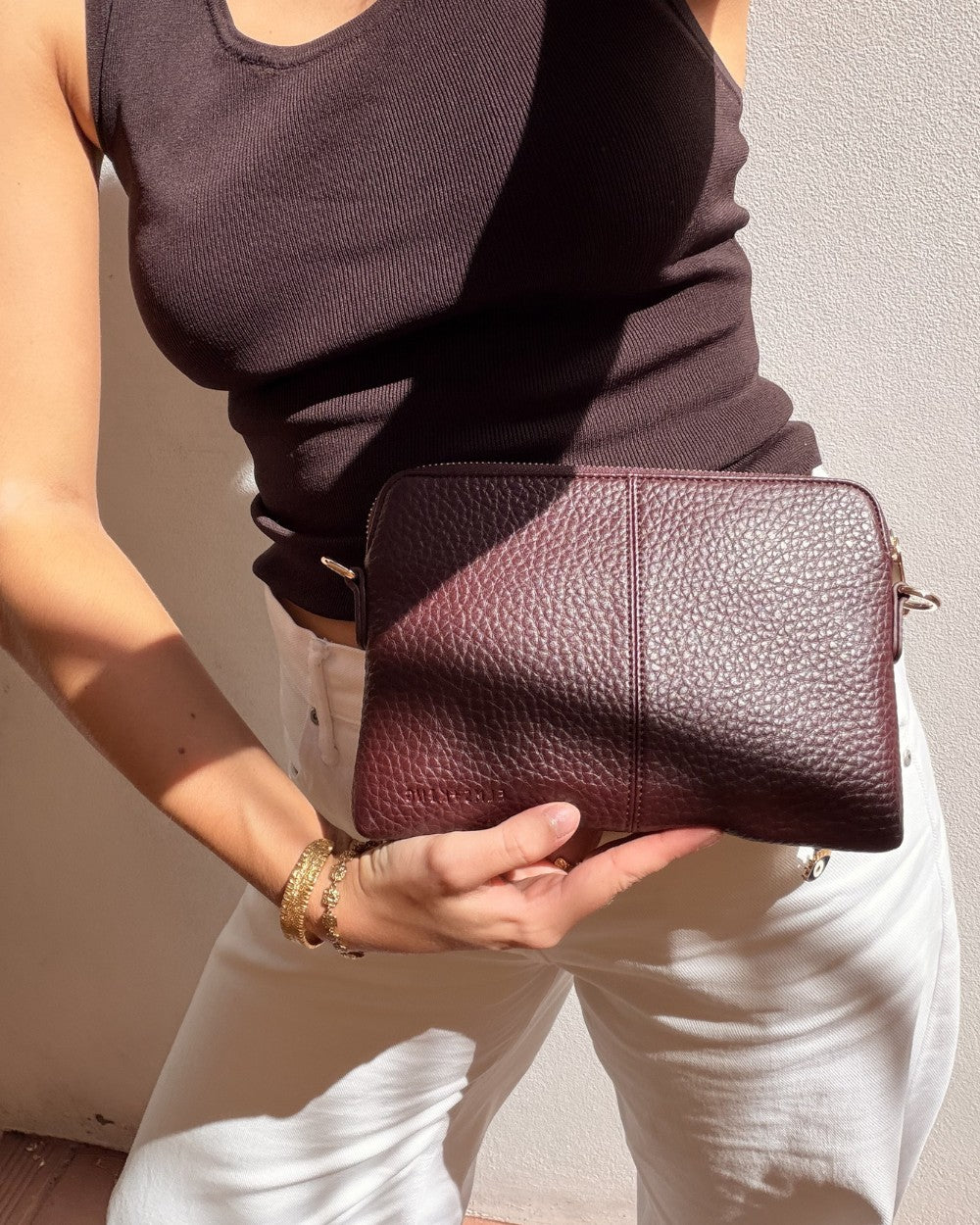 Bowery Crossbody - Wine