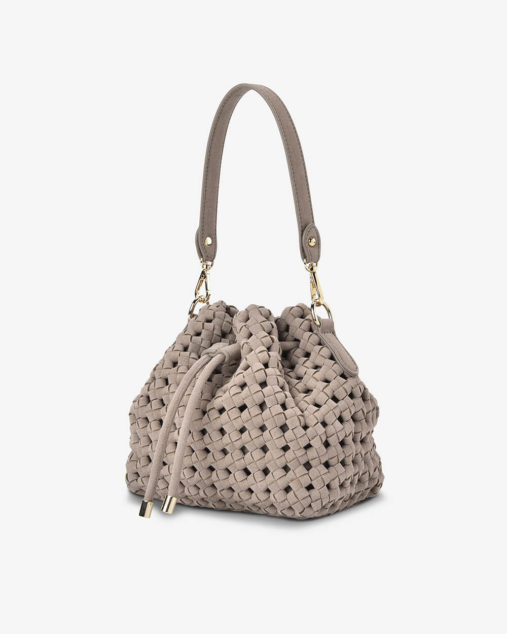 Box Weave Bucket - Fawn