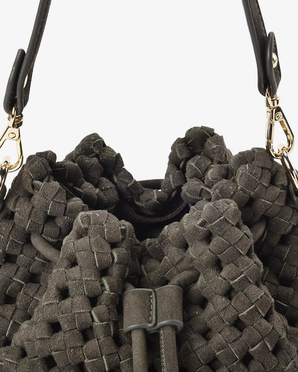 Box Weave Bucket - Khaki