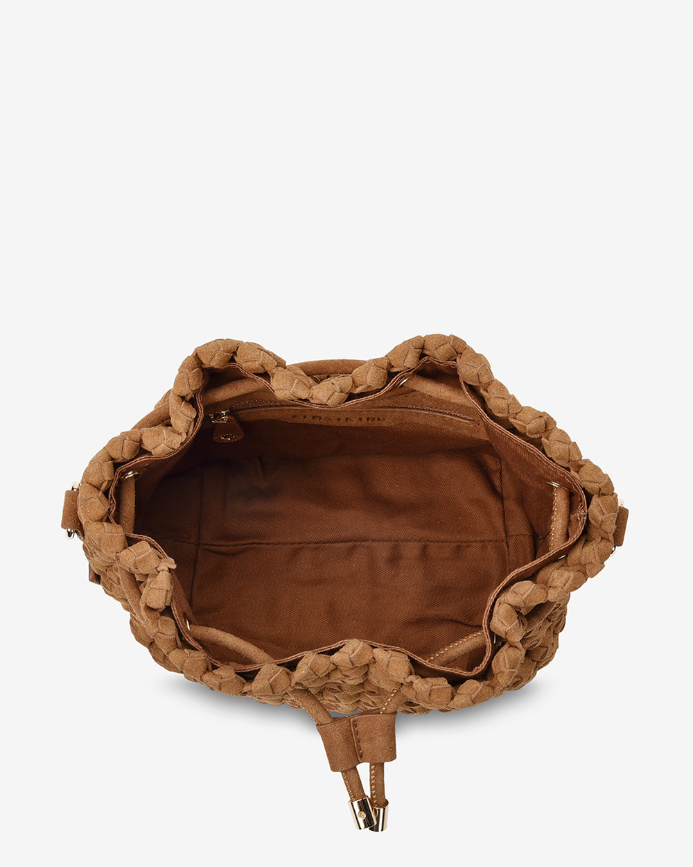 Box Weave Bucket - Tan
