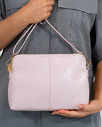 Burbank Crossbody Large - Blush Crinkle