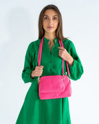 Burbank Crossbody - Fuchsia