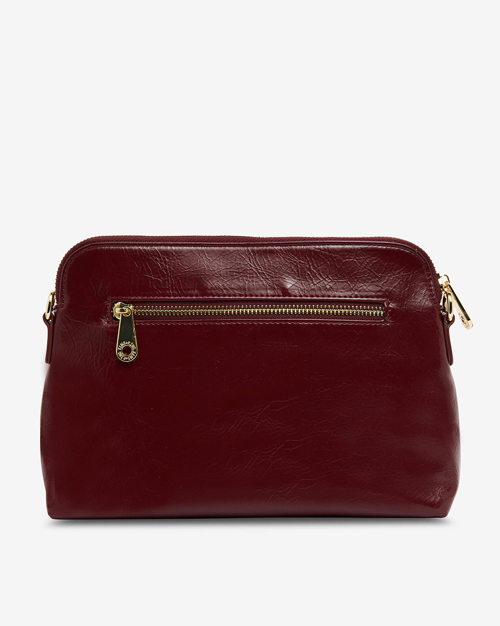 Burbank Crossbody Large - Burgundy Crinkle
