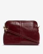 Burbank Crossbody Large - Burgundy Crinkle