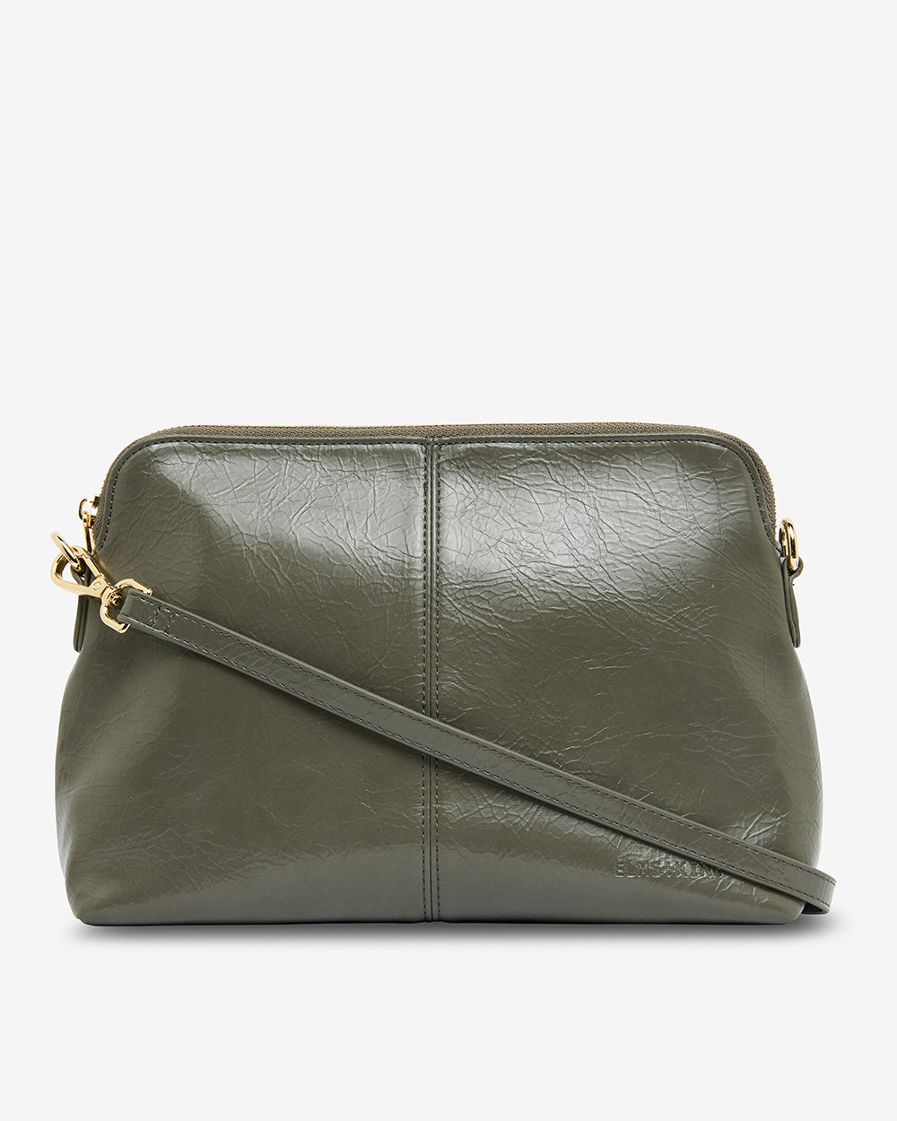 Burbank Crossbody Large - Khaki Crinkle