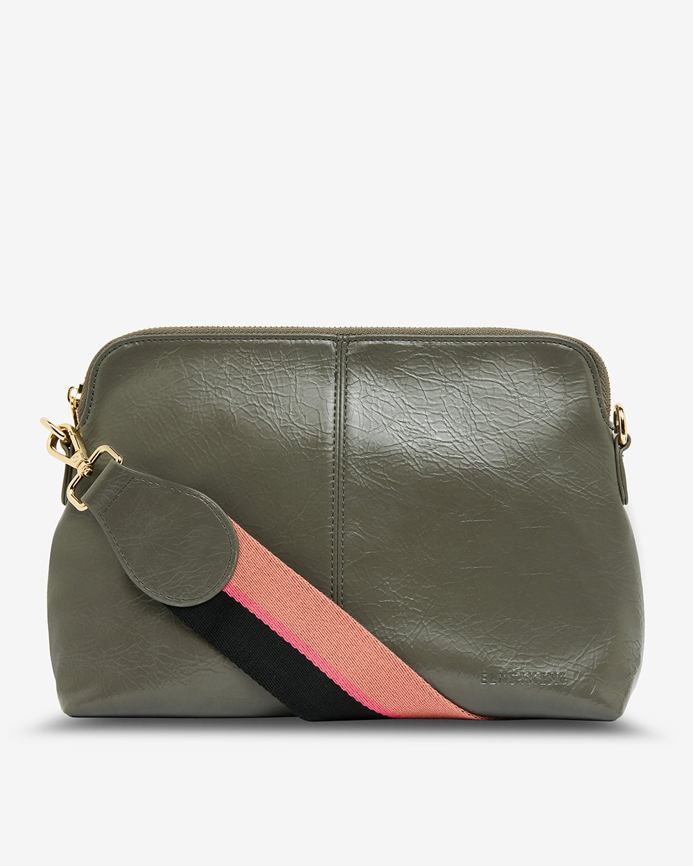 Burbank Crossbody Large - Khaki Crinkle