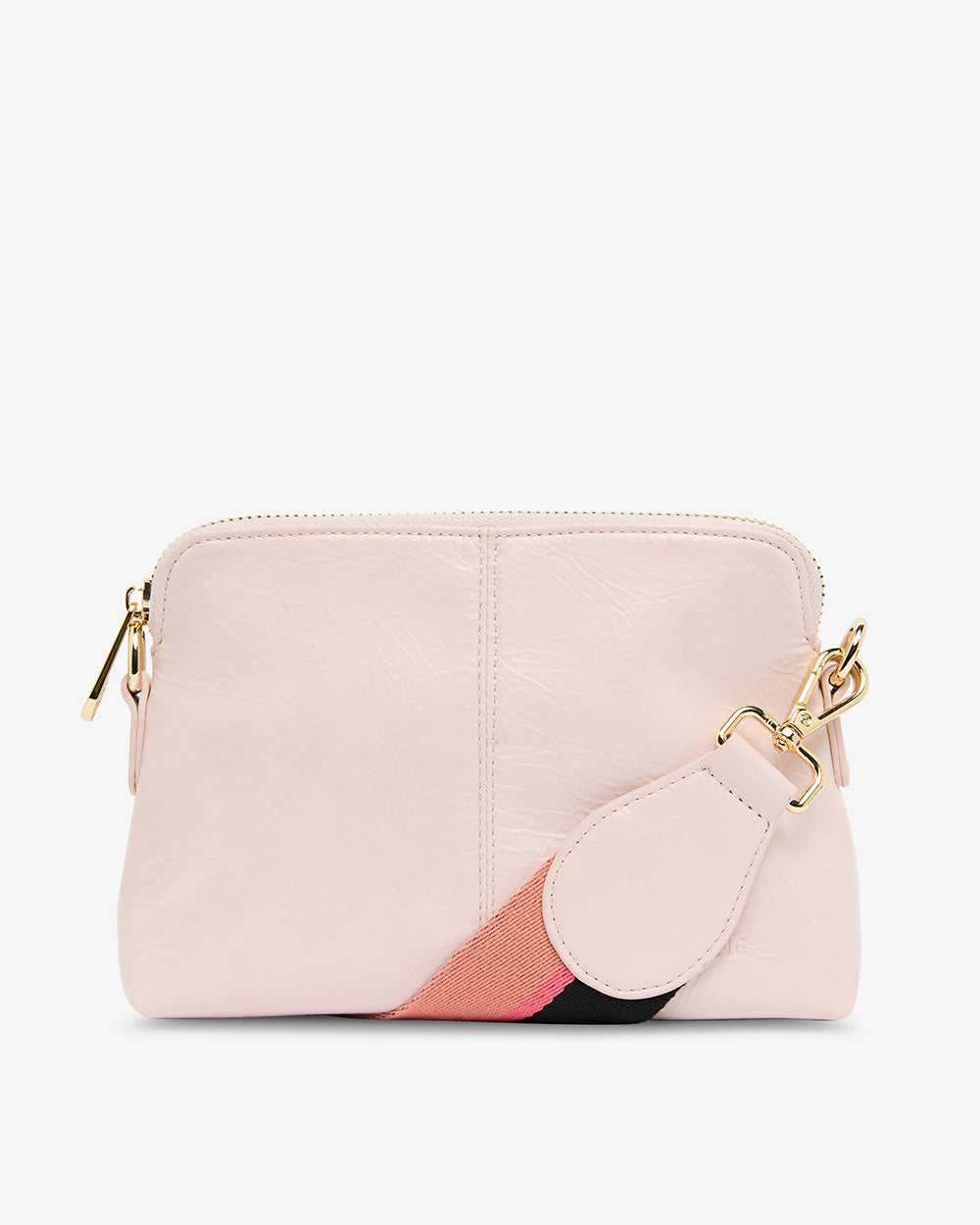 Burbank Crossbody - Blush Crinkle