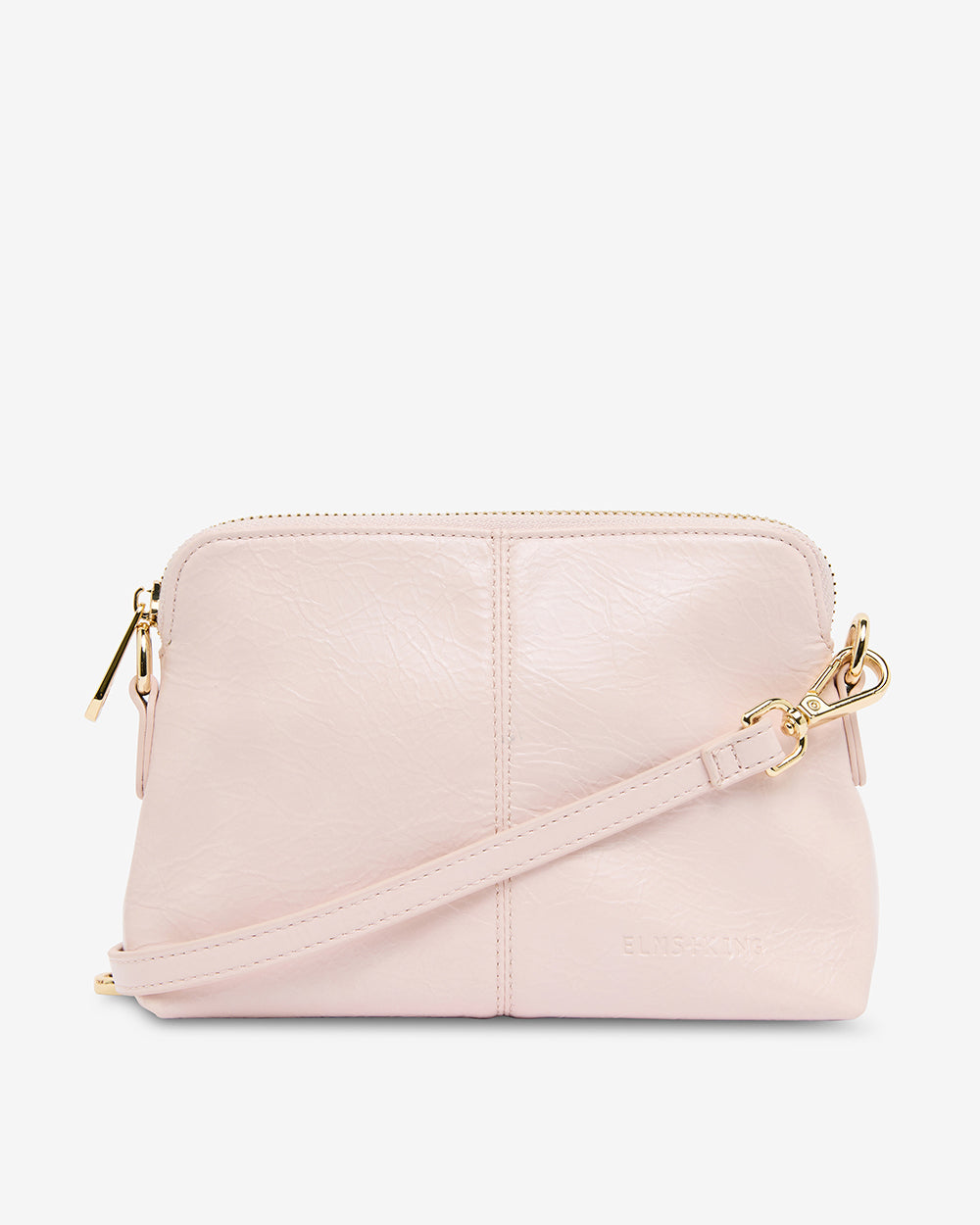 Burbank Crossbody - Blush Crinkle