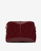 Burbank Crossbody - Burgundy Crinkle