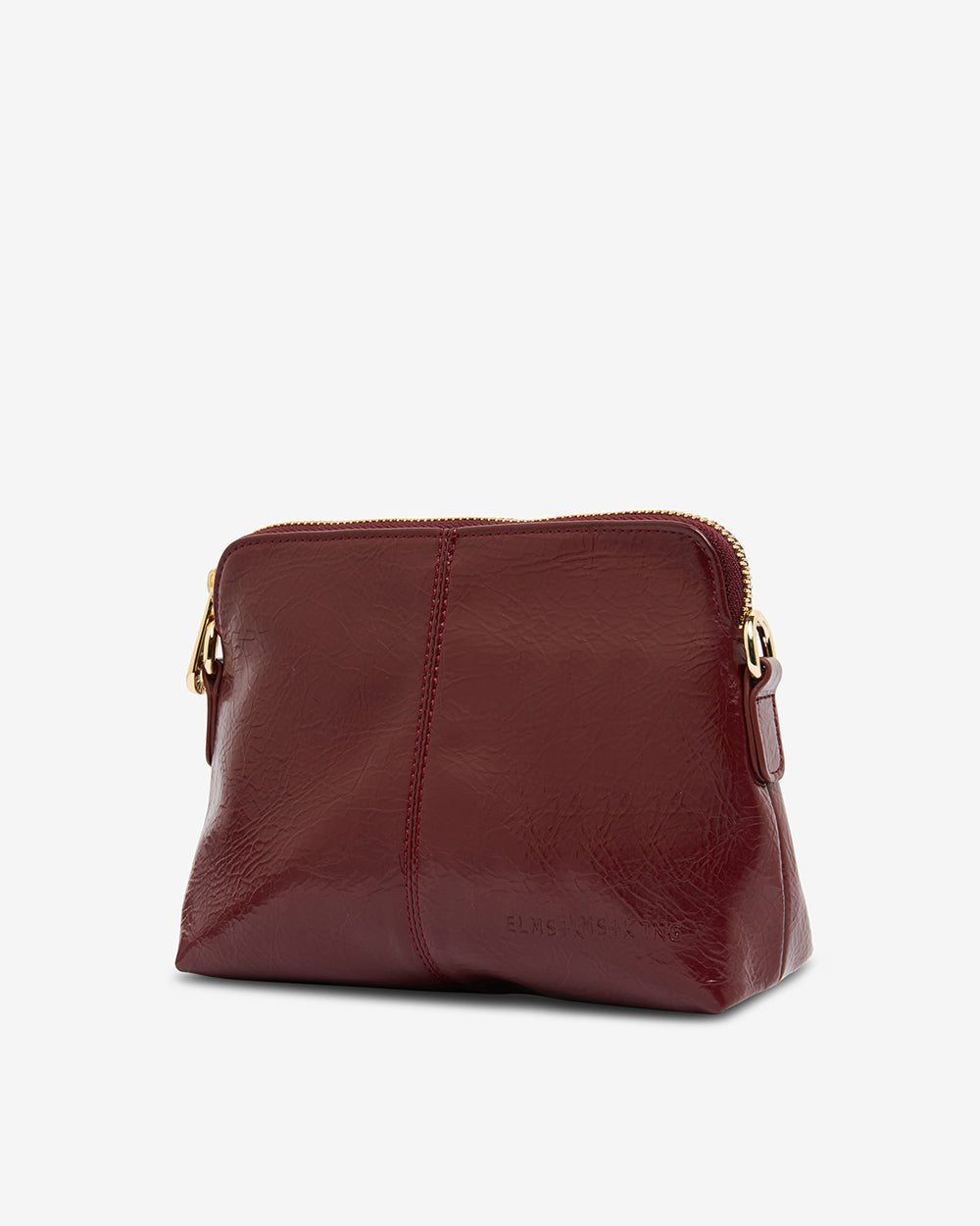 Burbank Crossbody - Burgundy Crinkle