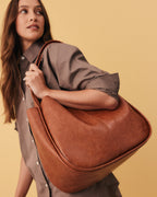 Capri Tote - Tan Pebble